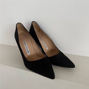 Manolo Blahnik Black Heels